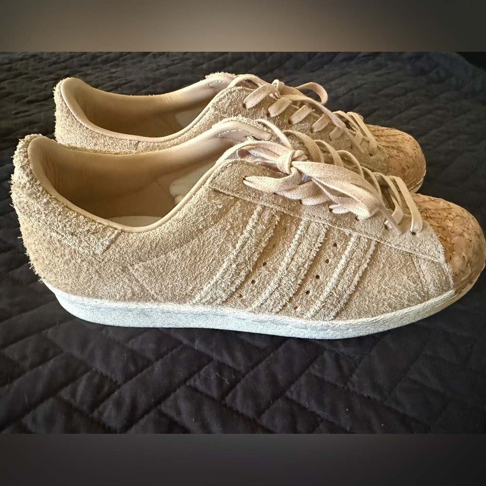 adidas Tan Suede Sneakers